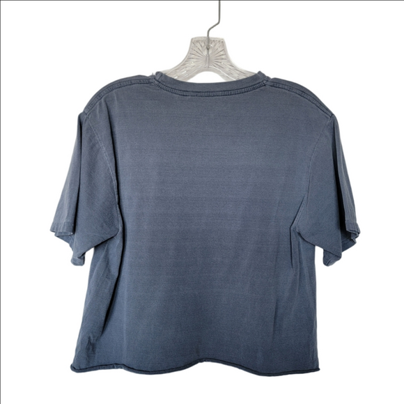 Blue 84 Gray Georgetown Crop Top - Picture 5 of 5